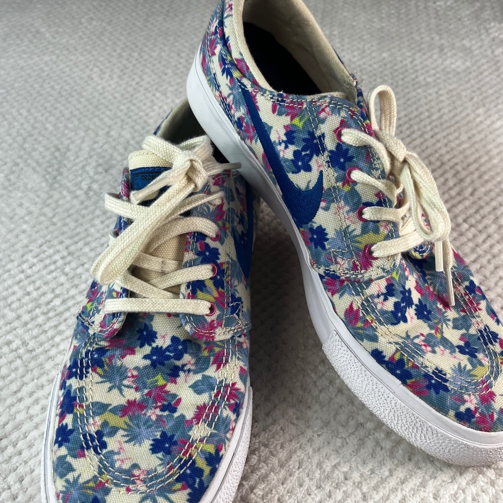 Nike SB Stefan Janoski Canvas RM Floral Skate Shoes AQ7878-202 Mens 7.5
